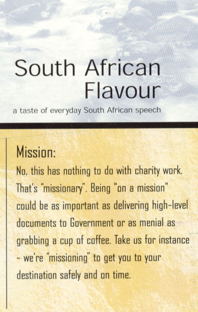 South African Flavour